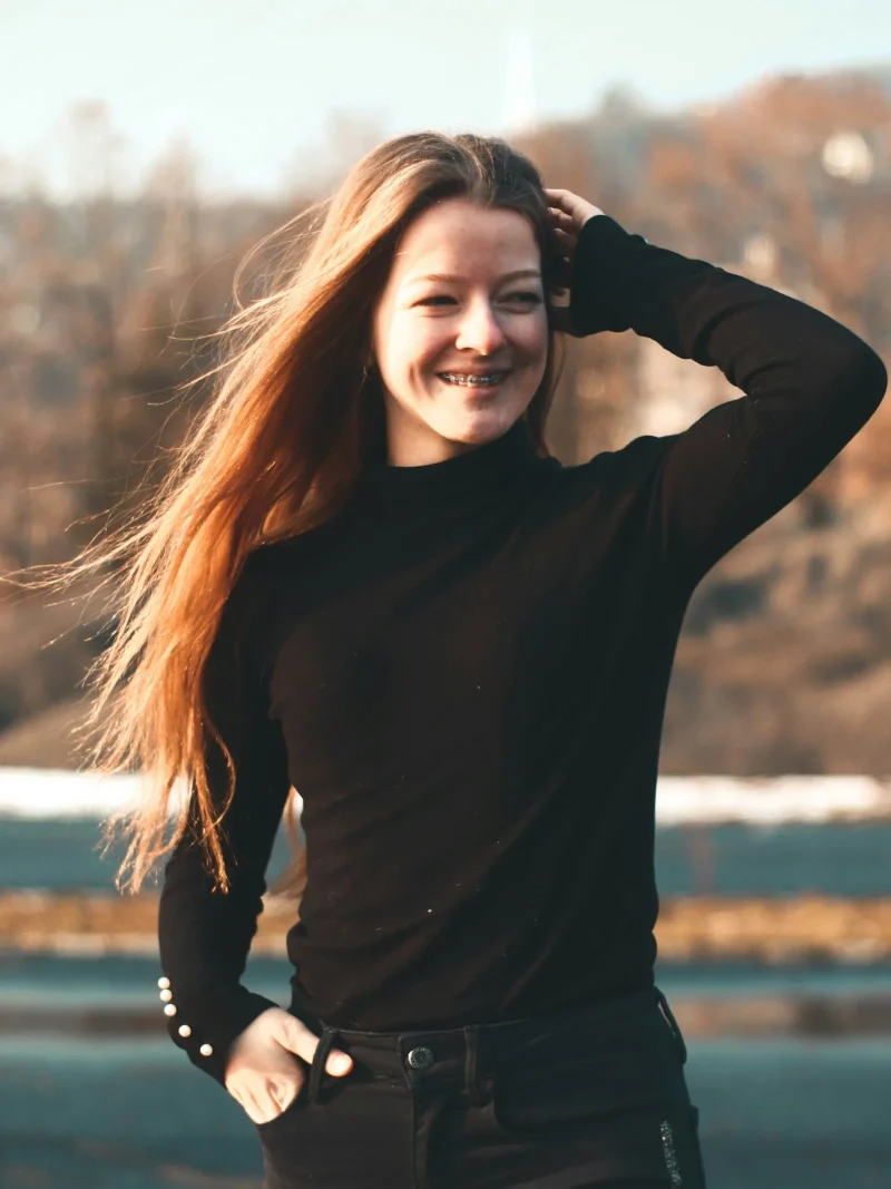 Velora Flex Long Sleeves Black T-shirt — 4 Velora Flex Long Sleeves Black T-shirt — modest black long-sleeve top, look 4