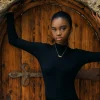 Velora Flex Long Sleeves Black T-shirt — 6 Velora Flex Long Sleeves Black T-shirt — modest black long-sleeve top, look 6
