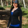 Velora Slim Navy Leggings — 1 Velora Slim Navy Leggings — modest navy slim leggings, look 1