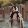 Velora Beige Tunic — modest beige tunic, look 6